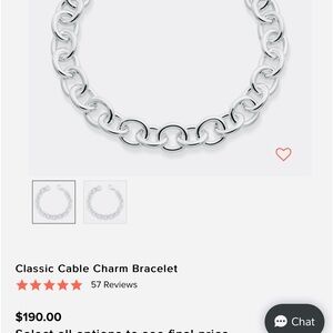 James Avery Classic Cable bracelet. Have not worn it in years